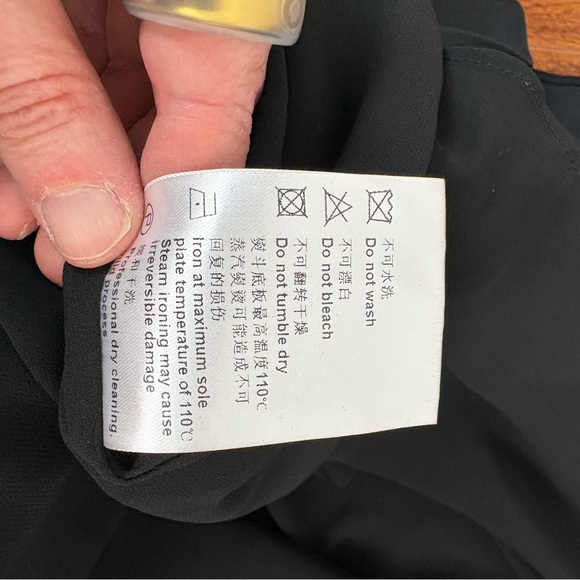 NWT Nana Jacqueline Bernadette Midi Dress Black Size S - Picture 11 of 11